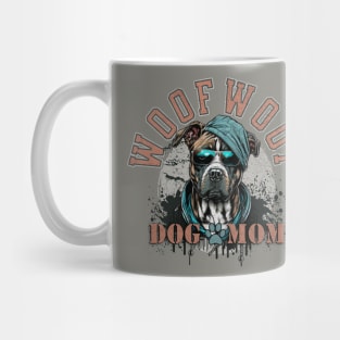 Grunge Dog Mom Mug